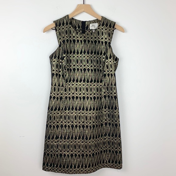 Milly of New York Dresses & Skirts - Milly of New York | Gold Metallic Cocktail Dress 4